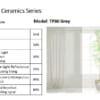 phim cach nhiet Nano ceramics series - TP80 Grey